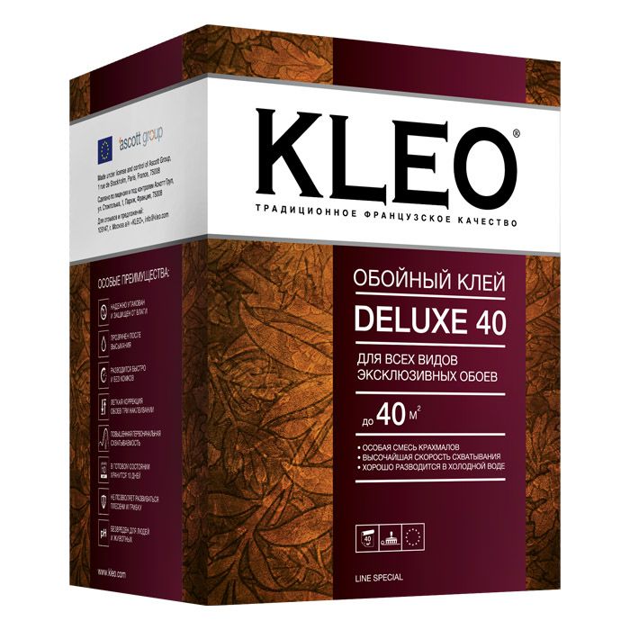 Клей обойный KLEO DELUXE 40(для эксклюзивных обоев)